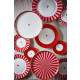 Kubek Love Birds Medallion Red Pip Studio, 250 ml 