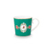 Kubek Love Birds Medallion Green Emerald Pip Studio, 150 ml